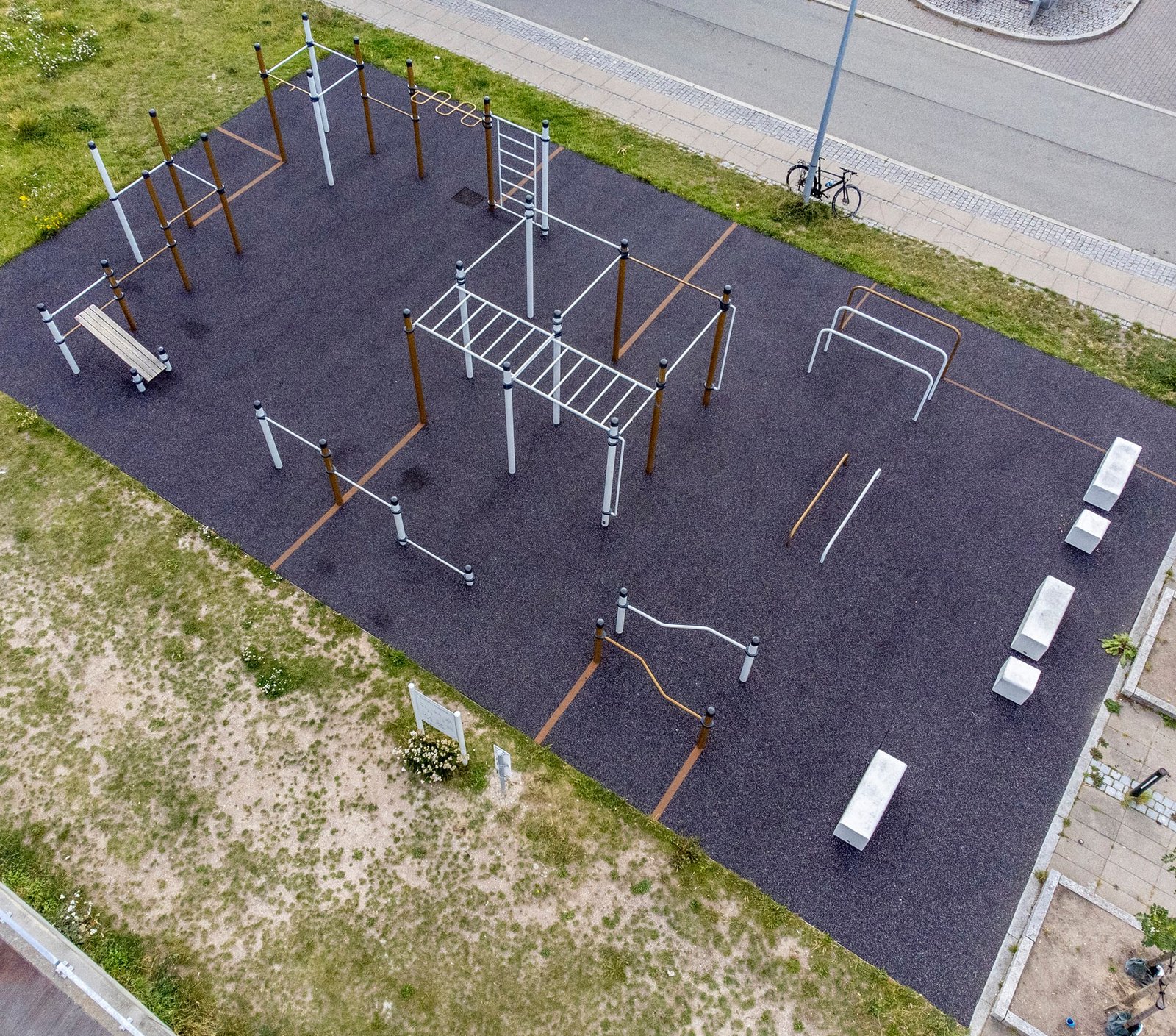 calisthenics park in frederiksberg