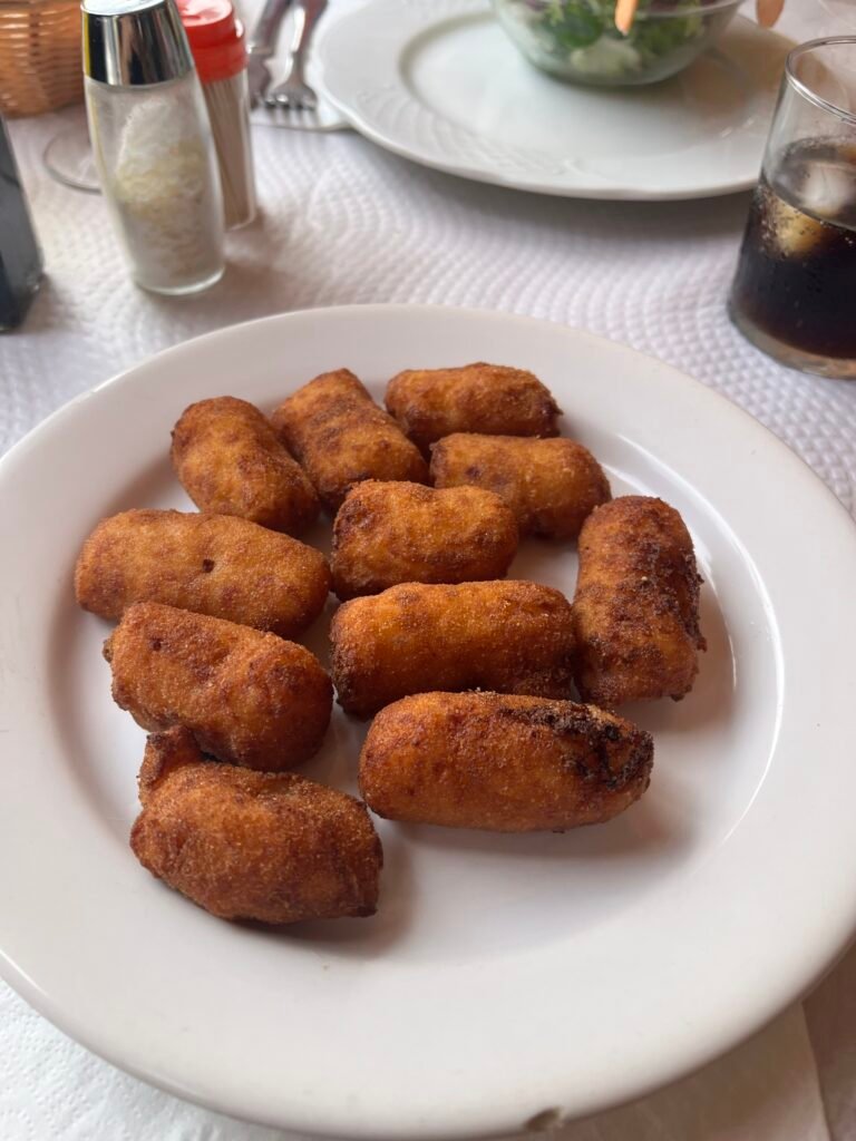 spanish dish, croquetas